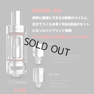 画像2: Kanger SUBTANK - MINIクリアロマイザー【電子タバコ／VAPEアトマイザー】