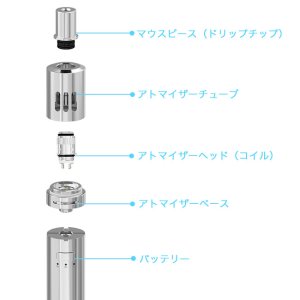 画像2: Joyetech - eGo ONE CT【温度管理機能付き・電子タバコ／VAPEスターターキット】