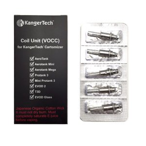 画像1: Kanger Tech - VOCC 5個入り（ヴァーチカルオーガニックコットンコイル）