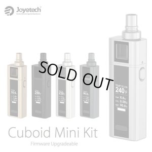 画像1: Joyetech - Cuboid Mini Kit（Ver 3.00）【温度管理機能付き・電子タバコ／VAPEスターターキット】