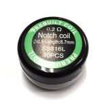 Notch Coil  10個入り【SS316・0.2Ω】