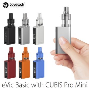 画像1: Joyetech - eVic Basic with CUBIS Pro Mini（Ver 4.02）【温度管理機能・アップデート機能付き・電子タバコ／VAPEスターターキット】