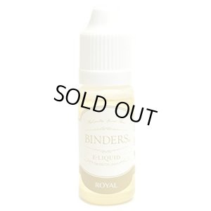 画像2: 【国産】 BINDERS - E-LIQUID （ビンダース・ロイヤル）【電子タバコ／電子シーシャ／VAPE用・補充リキッド】