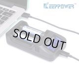 KEEP POWER - L2 Charger（2A・ACアダプタ付き）【リチウム充電池用バッテリーチャージャー】