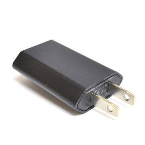 画像1: USB - ACアダプター5V・0.5A【USB充電をコンセント充電に変換】