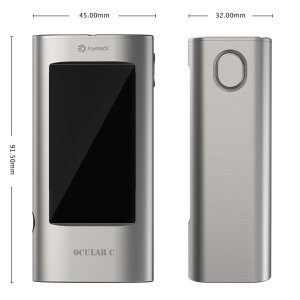 画像4: 【タッチパネル搭載】Joyetech - OCULAR C(Ver 1.0)【温度管理機能・アップデート機能付き・電子タバコ/VAPE】