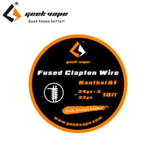 画像1: Geek Vape - Kanthal A1 Fused Clapton Wire（カンタルA1・フューズド・クラプトン）約3m