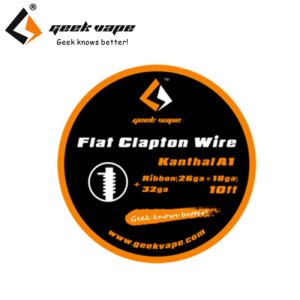 画像1: Geek Vape - Kanthal A1 Flat Clapton Wire（カンタルA1・フラット・クラプトン）約3m