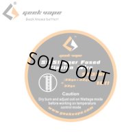 Geek Vape - SS Stagger Fused Clapton Wire（ステンレススチール・スタッガーフューズド・クラプトン）約3m