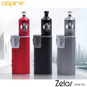 画像1: Aspire  - Zelos 50W Kit 【温度管理機能付き・電子タバコ／VAPEスターターキット】