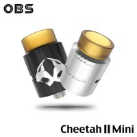 OBS - Cheetah II Mini RDA 22mm【中〜上級者向け・電子タバコ／VAPEアトマイザー】