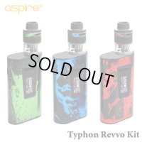 Aspire  - Typhon Revvo Kit【温度管理機能・アップデート機能付き・電子タバコ／VAPEスターターキット】