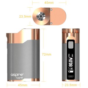 画像2: Aspire - Cygnet 80W MOD【電子タバコ・VAPEバッテリー】