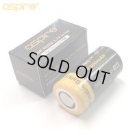 Aspire - INR 18350 リチウムイオン充電池【フラットトップ／1300mAh】