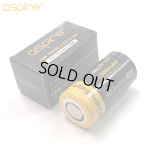 画像1: Aspire - INR 18350 リチウムイオン充電池【フラットトップ／1300mAh】