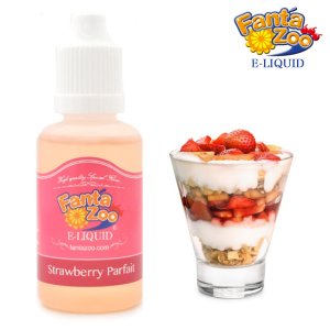 画像1: 【国産】 FANTA ZOO - E-LIQUID （ストロベリーパフェ）【電子タバコ／電子シーシャ／VAPE用・補充リキッド】