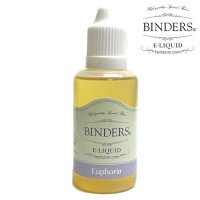 【国産】 BINDERS - E-LIQUID （ビンダース・ユーフォリア）【電子タバコ／電子シーシャ／VAPE用・補充リキッド】