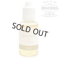 【国産】 BINDERS - E-LIQUID （ビンダース・ロイヤル）【電子タバコ／電子シーシャ／VAPE用・補充リキッド】