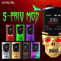 SMOK  - S Priv MOD【温度管理機能・アップデート機能付き・電子タバコ／VAPE】
