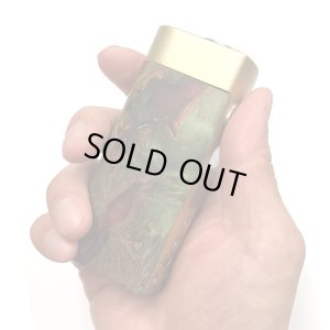 画像9: Woody Vapes  - Stabilized Wood SIII MOD（ゴールド × グリーン）【温度管理機能・アップデート機能付き・電子タバコ／VAPE】