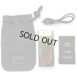 画像8: Woody Vapes  - Stabilized Wood SIII MOD（ゴールド × グリーン）【温度管理機能・アップデート機能付き・電子タバコ／VAPE】