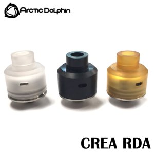 画像1: Arctic Dolphin - CREA RDA【中〜上級者向け・電子タバコ／VAPEアトマイザー】