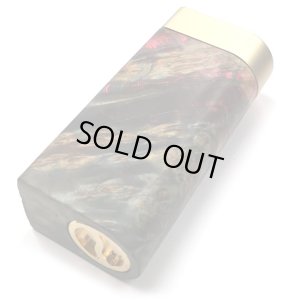 画像4: Woody Vapes  - Stabilized Wood SIII MOD(ゴールド × レッド × グリーン)【温度管理機能・アップデート機能付き・電子タバコ/VAPE】