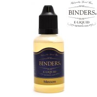 【国産】 BINDERS - E-LIQUID （ビンダース・メイソン）【電子タバコ／電子シーシャ／VAPE用・補充リキッド】