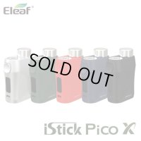Eleaf - iStick Pico X MOD（アイスティック ピコ エックス） 【温度管理機能・アップデート機能付き・電子タバコ／VAPE】