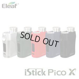 画像1: Eleaf - iStick Pico X MOD（アイスティック ピコ エックス） 【温度管理機能・アップデート機能付き・電子タバコ／VAPE】