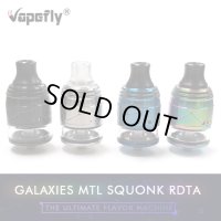 Vapefly - Galaxies MTL Squonk RDTA 【中〜上級者向け・電子タバコ／VAPEアトマイザー】