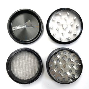 画像4: 4pc Clear Top  Grinder クリアキャップ アルミグラインダー φ50mm