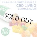 CBD LIVING - CBDグミ 30個入り  / サワー風味