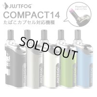 JUSTFOG  - Compact14 Kit  【たばこカプセル対応／電子タバコ ・ VAPEスターターキット】