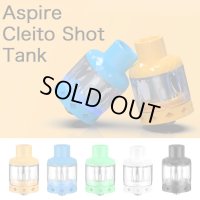 Aspire  - Cleito Shot Tank 3個入り 【使い切り ・ 電子タバコ／VAPEアトマイザー】