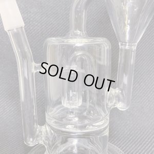 画像6: パイレックス製・ガラスボング「リサイクラー」27cm