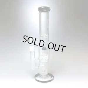 画像1: パーコレーター2層・アイスガラスボング37cm
