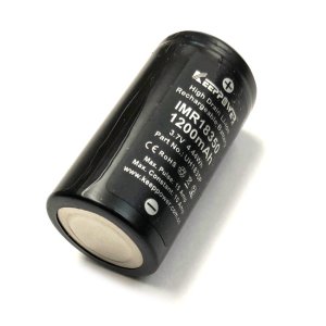 画像3: KEEPPOWER - IMR 18350 リチウムマンガン充電池【フラットトップ1200mAh／Max15A】