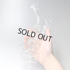 画像6: アイスガラスボング リサイクラー　22cm