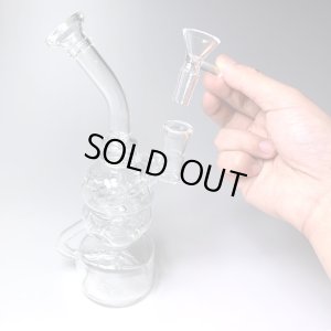 画像5: アイスガラスボング リサイクラー　22cm