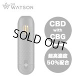 【高濃度 CBD ＆ CBG 50%配合】 Dr. Watson - BIG HIT 【使い捨て CBDペン】