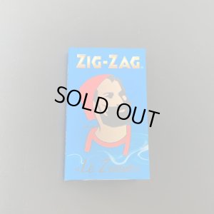 画像1: 　Zig-Zag ペーパー　ブルー　ダブル