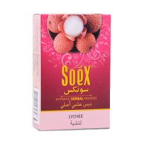 SOEX　- Lychee ライチ 50g（ニコチンなし シーシャ用ハーブフレーバー）