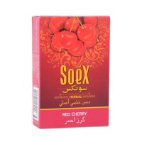 SOEX　- Red Cherry レッドチェリー 50g（ニコチンなし シーシャ用ハーブフレーバー）