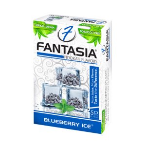 画像1: FANTASIA - ブルーベリーアイス 50g（ニコチンなし シーシャ用ハーブフレーバー）