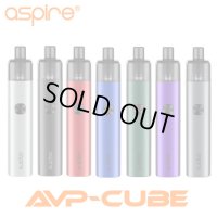 Aspire  - AVP CUBE 【初心者おすすめ ／ 電子タバコ ／ VAPEスターターキット】