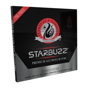 画像1: Starbuzz - Hookah Aluminum Foil 50枚入り 【シーシャ・フーカー用 アルミホイル 円形　穴開き済み 】