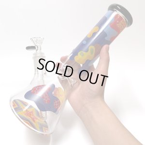 画像4: Famous Design - PAPAYA 12inch Beakert Water Pipe ガラスボング