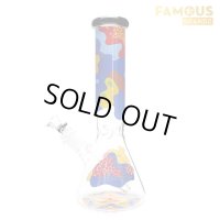 Famous Design - PAPAYA 12inch Beakert Water Pipe ガラスボング