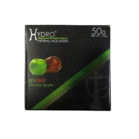 HYDRO Herbal - Les Deux ダブルアップル 50g（ニコチンなし シーシャ用ハーブフレーバー）